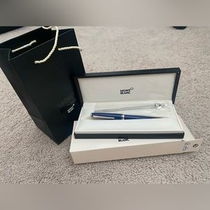 Mont Blanc rollerball point pen NEW